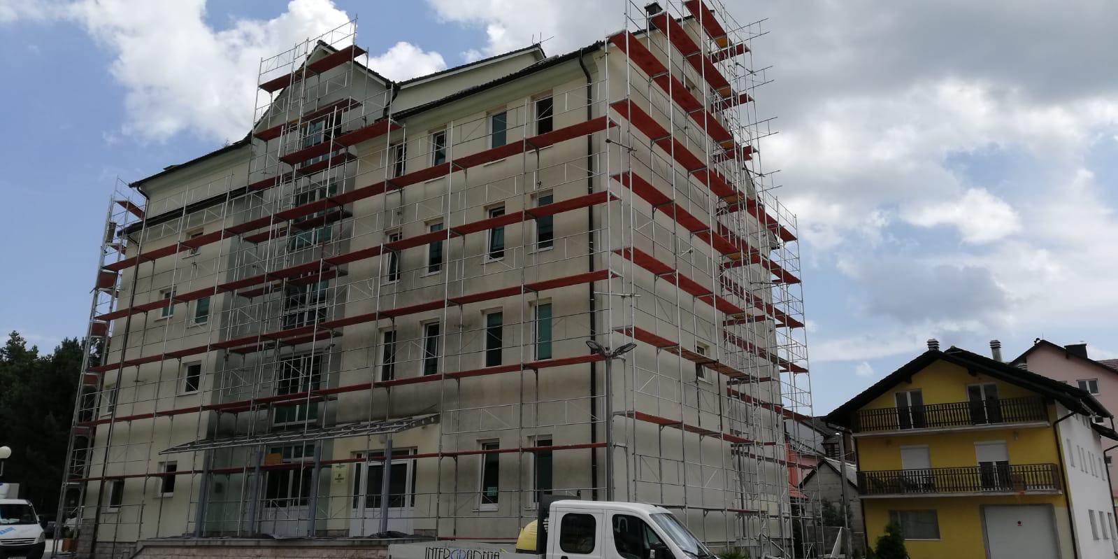 Gradilište u centru grada